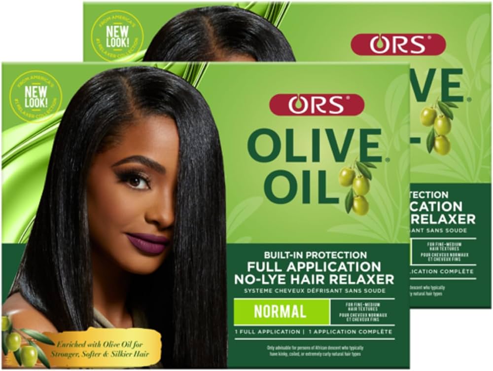 ORS Olive Oil Built-In Protection Full Application No-Lye Hair Relaxer Normal Strength